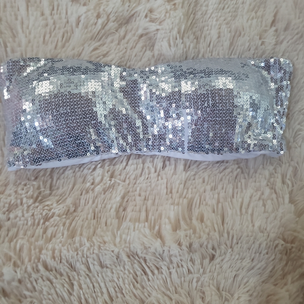 Sequined bralette